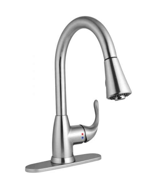 Century Home Living Century Home Living Pull Down Sprayer Kitchen Faucet Stainless Steel